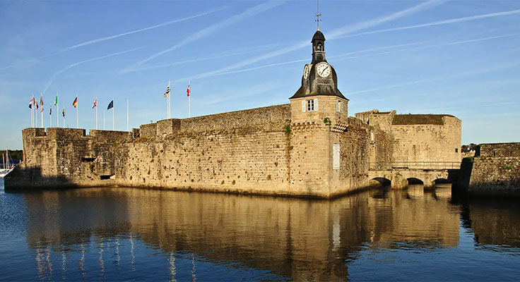 Remparts et port de Concarneau